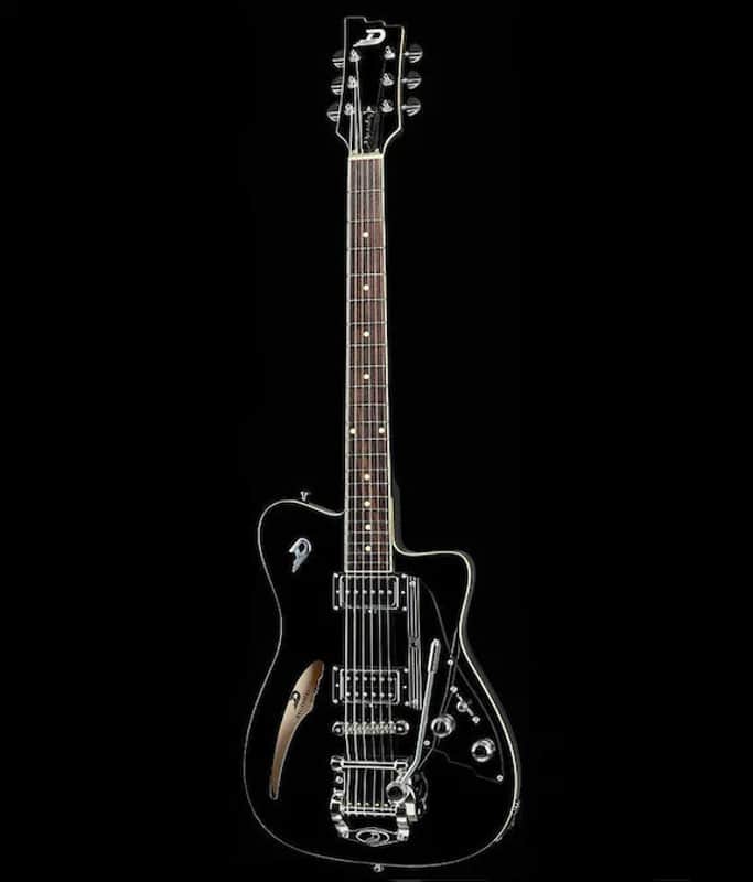 Duesenberg Caribou 6-String Chambered Electric Guitar Black