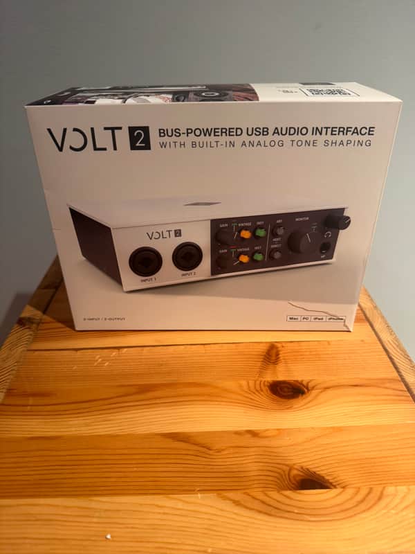 Universal Audio Volt 2 USB-C Audio Interface 2021 - Present - Tan / Gray image 1