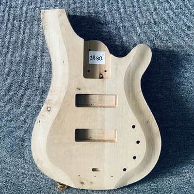 Solid Basswood Bass Guitar Unfinished DIY Project Body image 1
