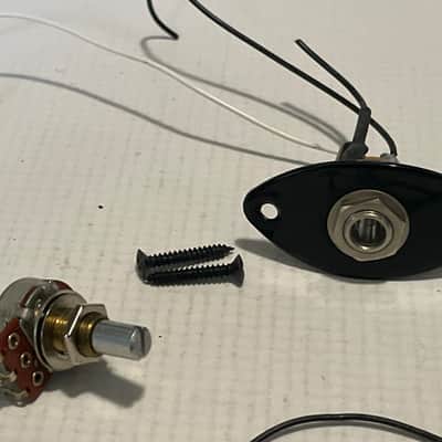 2007 Japan Era Jackson DKMG Dinky Guitar Factory EMG A25k Wiring Harness Electronics image 3