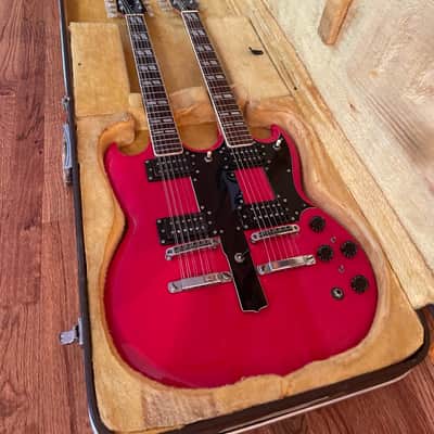 Ibanez Doubleneck 1974 - Red image 2