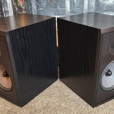 Boston Acoustics Boston Acoustics CR77 is a 2-way bookshelf speakers 90s - Black image 4