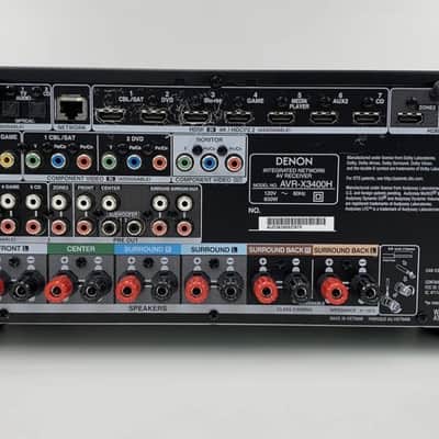 Denon AVR-X3400H 2023 - Black image 3