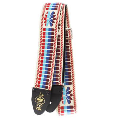 Ace Vintage Reissue Big Sky Guitar Strap by D'Andrea - Made in the USA image 1