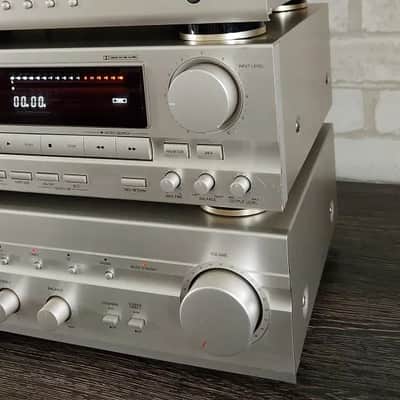 Denon PMA-480R / DRM-740 / DCD-615 / TU-580RD Rare Vintage Cassette Deck  Set image 18