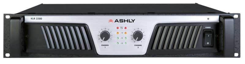 Ashly KLR-3200E 3200 Watt High‑Performance 2‑Channel Power Amplifier