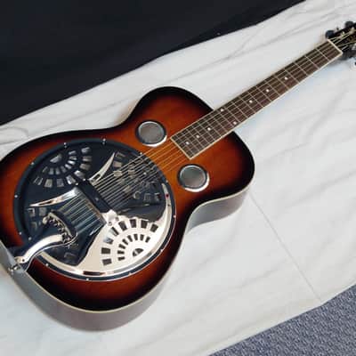 GOLD TONE PBR Paul Beard round neck Resonator slide GUITAR w/Case image 2