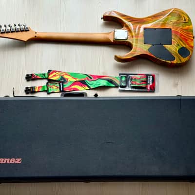 Ibanez UV77-MC Steve Vai Signature Universe 1991 - Multi-Color image 17
