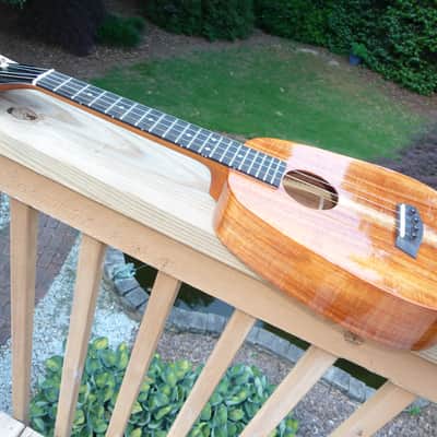 Kanile'a  ( Kanilea )  P1-T DLX Koa Pineapple Tenor Ukulele 2020 gloss UV polyester image 5