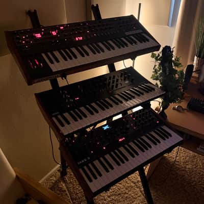 Korg Prologue 8 Polyphonic 49-Key 8-Voice Analog Synthesizer 2018 - Present - Black/Wood image 5