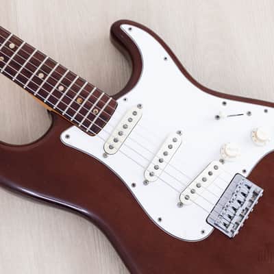 1973 Fender Stratocaster Hardtail Vintage Guitar Mocha w/ Case image 7