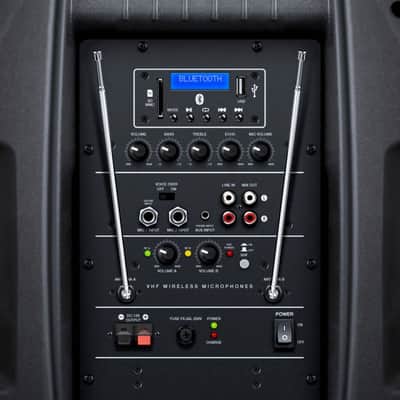 KAM Portable 15" Active Speaker with Bluetooth¸ ~ 1000w image 2