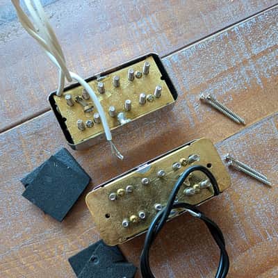 Gretsch Filtertron Humbucker Guitar Pickup Set Nickel Excellent Condition image 9