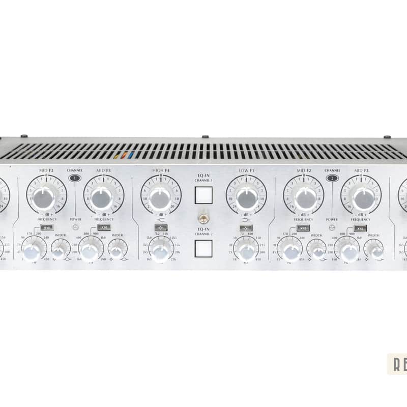 Avalon AD2055 Dual Mono Parametric EQ Silver