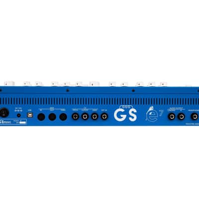 GS Music GS e7 Polyphonic Analog Synthesizer Desktop Module (Blue) image 5