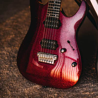 Ibanez Prestige RGA121H- Crushed Dark Ruby image 1