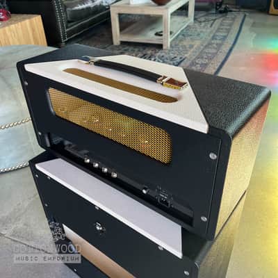 Divided by 13 CCC 9/15 Head - Black Bronco Tolex / Cream V image 6