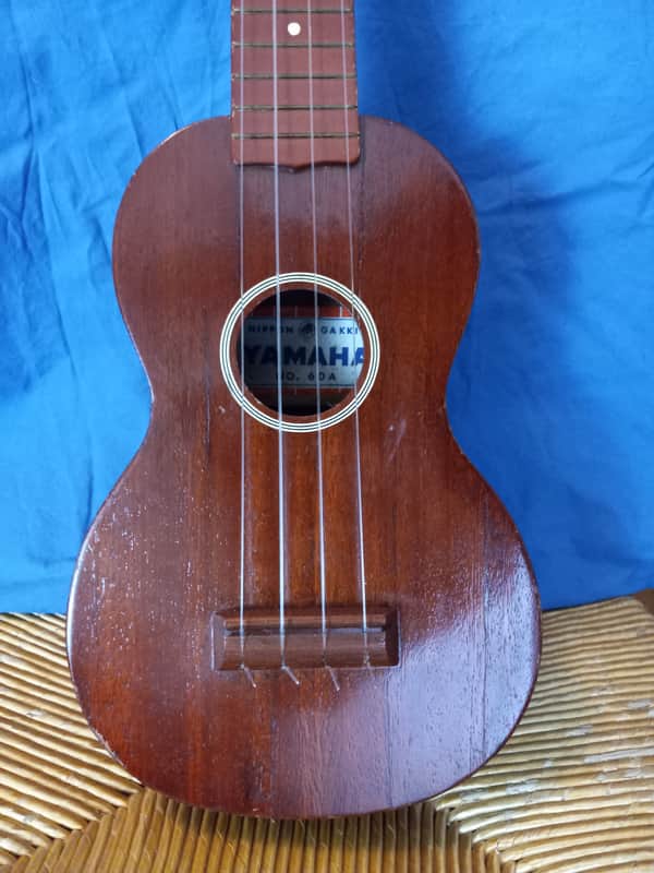 Vintage 1960s Yamaha No. 60A Soprano Ukulele - All Solid Wood