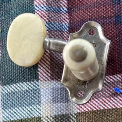 Single Vintage Framus Nylon / Classical Guitar Tuner, Bass Side, Plastic Post image 5