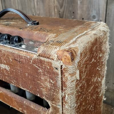 Fender Bandmaster 5E7 Tweed 3x10 1955 - Tweed image 12