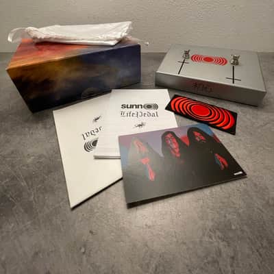 EarthQuaker Devices Sunn O))) Life Pedal Silver Limited Edition 2019 - Silver image 1