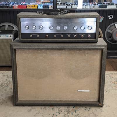 Silvertone 1484 Twin Twelve 60w Head w/ Cabinet image 1