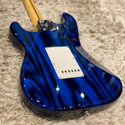 Tokai AST-128 SBL/R Goldstar Sound Limited Edition in Seethru Blue with Rosewood FB image 2