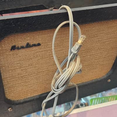 Airline 7214 Amp In Case Guitar Combo Amp Montgomery Ward 1960's image 8