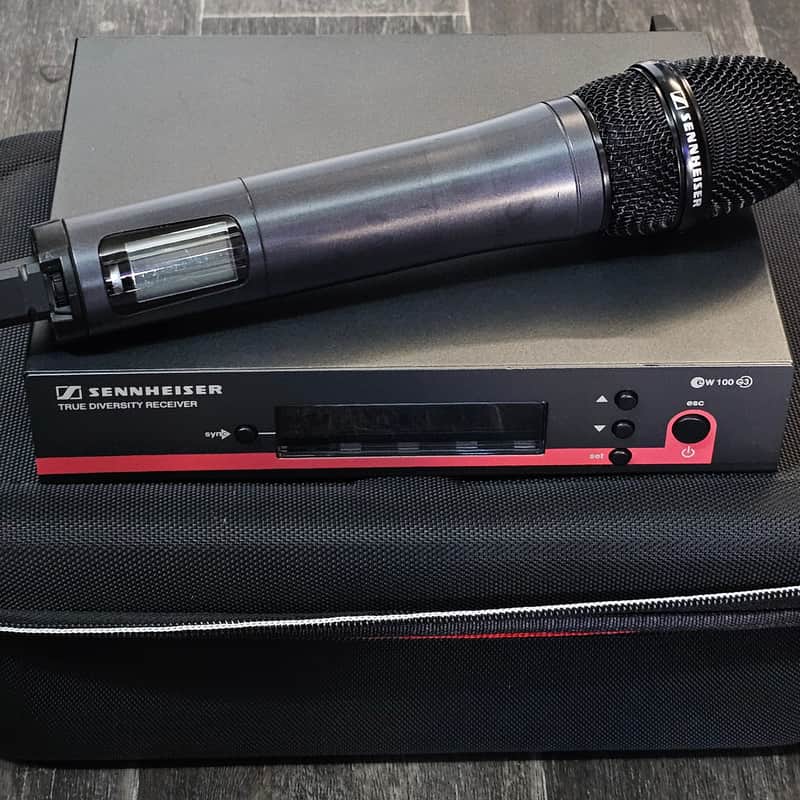 2010s Sennheiser EW 100 G3-835- Wireless Handheld Microphone S...