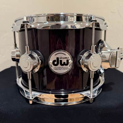 DW Collector's Series 333 Pure Maple 6x8 Rack Tom in Ebony Stain Gloss Lacquer with Chrome Hardware (Rm4) image 2