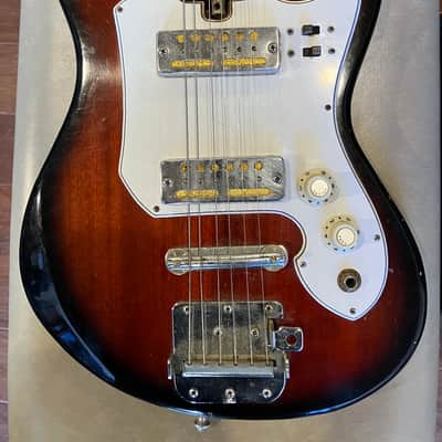 Teisco Prestige Solidbody 1960s - Sunburst image 1