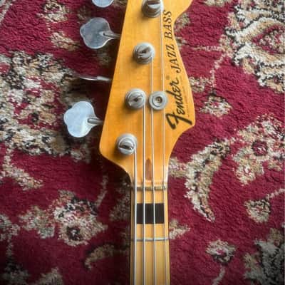 1973 Fender Jazz Bass with Maple Fretboard - Natural - With Original Case image 7