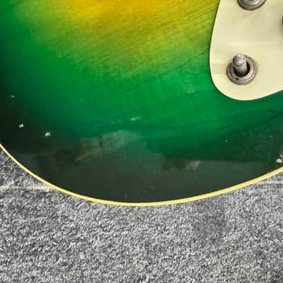 Micro-Frets Spacetone 70s - Martian Green Burst image 6