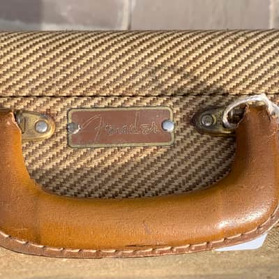 1958 USA Tweed Fender Precision/Jazz Bass Guitar Case, Reissue! image 7