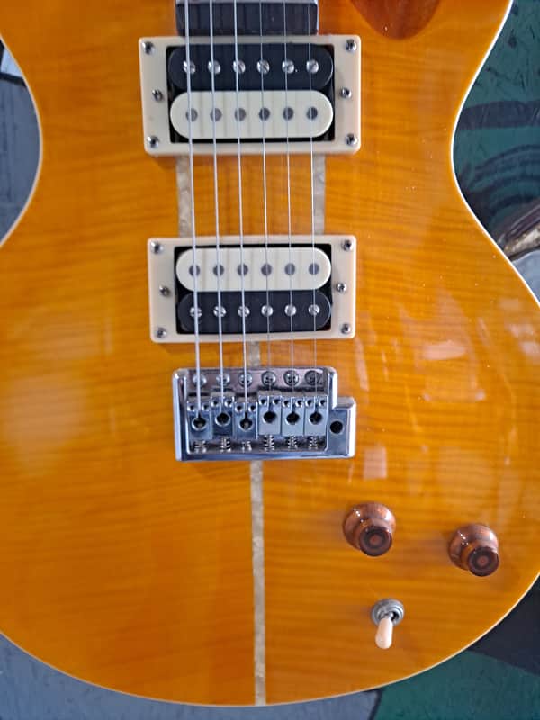 Juicy guitars Santana tribute 2024 - Amber image 1