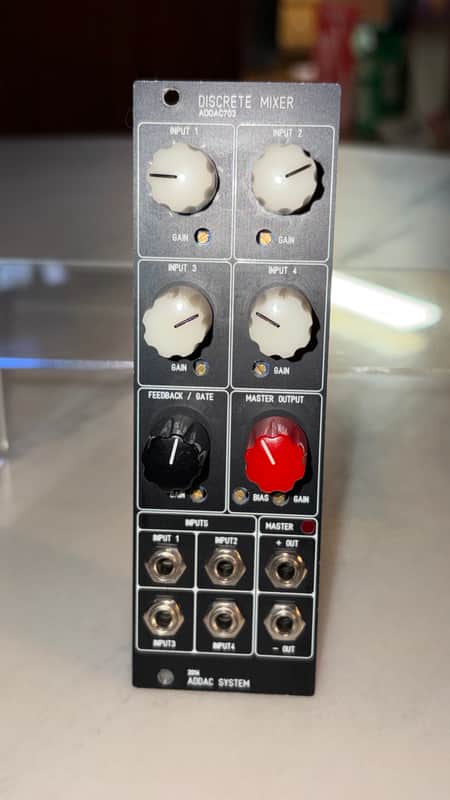 ADDAC 703 Discrete Mixer - Black image 1