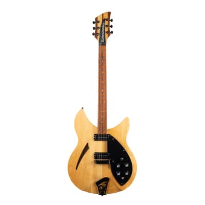 Vintage Rickenbacker 330 Mapleglo Black Hardware 1987 image 4