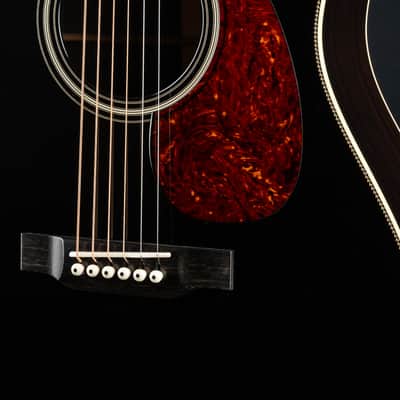 Bourgeois DS Vintage 12-Fret Indian Rosewood and Adirondack Spruce Black Top NEW image 9