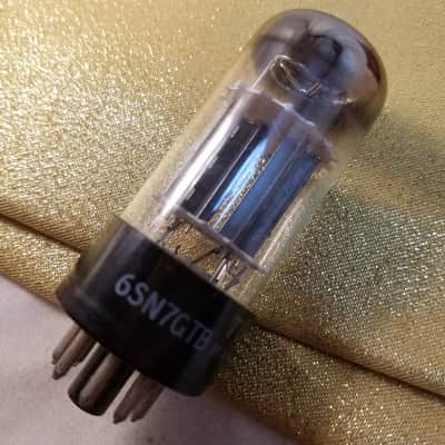 Tung-Sol 4% tight Matched Pair (2) 6SN7GTB tNOS AT1000 TESTED Vacuum Tubes T7 tall glass dual triode 1956-1961 image 20
