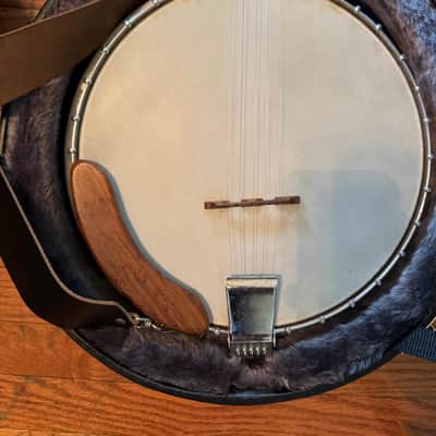 Pirles 5-String Banjo, Open Back with Epiphone Case image 2