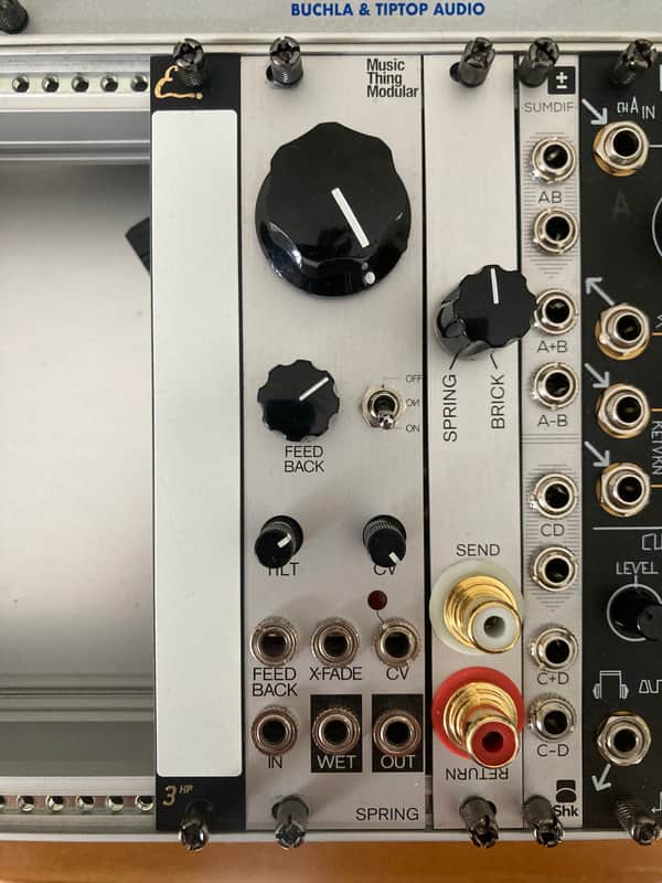 Music Thing Modular Spring Reverb MkII