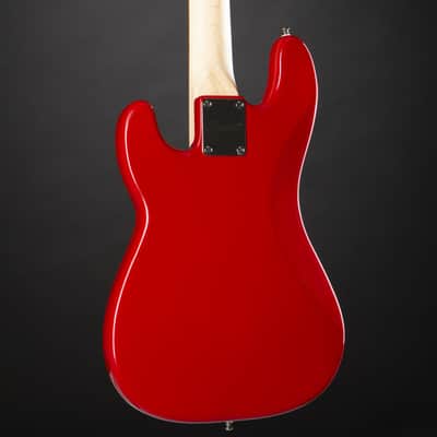 Squier Mini Precision Bass IL Dakota Red - 4-String Electric Bass image 7