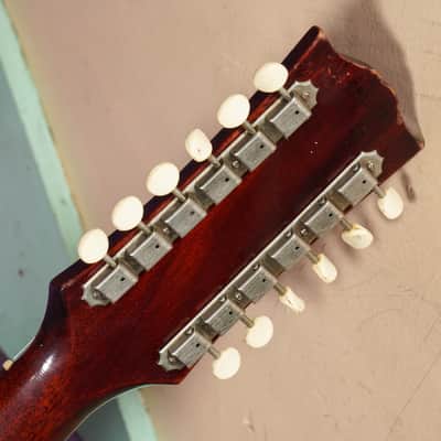 1967 Gibson B-25-12 12-String 00-Size Acoustic Guitar (VIDEO! Fresh Work, Ready) image 14