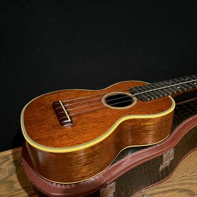 VINTAGE Martin Style 3 Soprano Ukulele Mahogany 1950s - VERY FINE CONDITION image 8