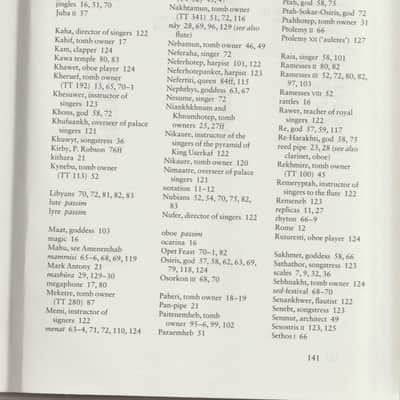 Music and Musicians in Ancient Egypt Book 1991 image 2