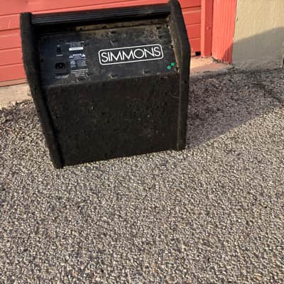 Simmons DA50 Electronic Drum Set Monitor 2010s - Black image 5