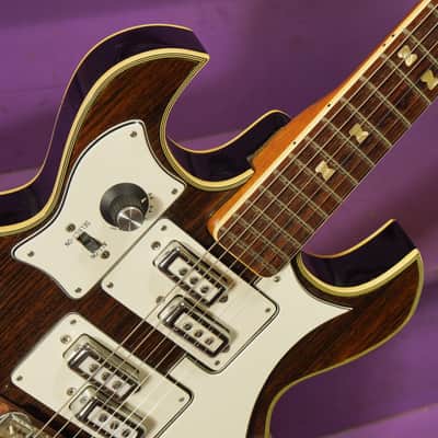 1960s Teisco-made Norma EG-673 Split-Coil Hollowbody Electric Guitar (VIDEO! Ready to Go) image 5