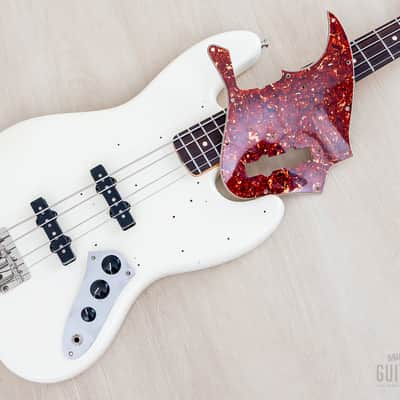 2006 Fender American Vintage '62 Jazz Bass Olympic White w/ Lindy Fralin Split Jazz Pickups image 22