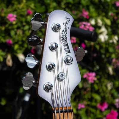 Ernie Ball Music Man Stingray Special 5-String Snowy Night image 3