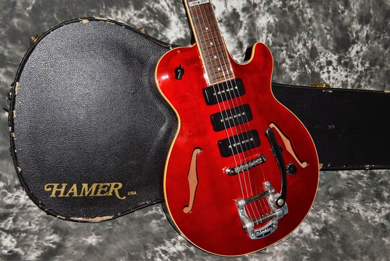 2005 Hamer - Monaco III Grand Ole Opry Anniversary - Shiraz Red image 1